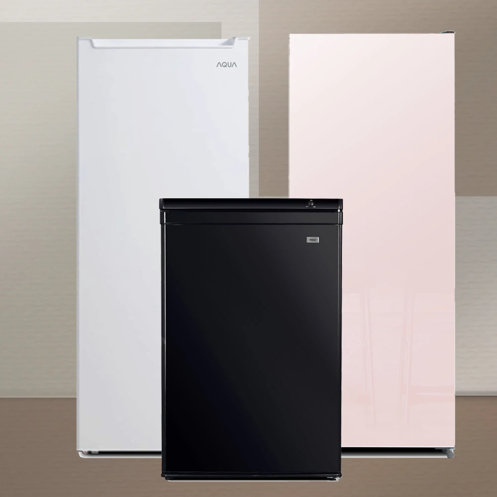 Haier Aqua stand-type small freezer for home business 85L,155L,173L _ door-to-door installation,HUFA90MDB,HUFA167MDP,HUFA195MDW