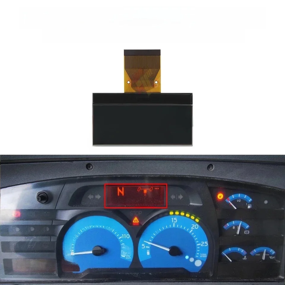 Écran LCD de tableau de bord pour groupe d'instruments Renault Premium Magnum Midlum Ares Kerax Iliade