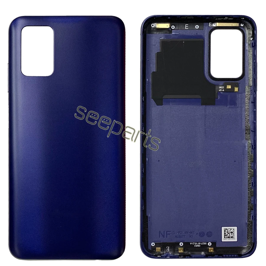 For Samsung Galaxy A03S Back Battery Cover Door Rear Housing Replacement Parts For Samsung A03S A037F A037 A037U Battery Cover