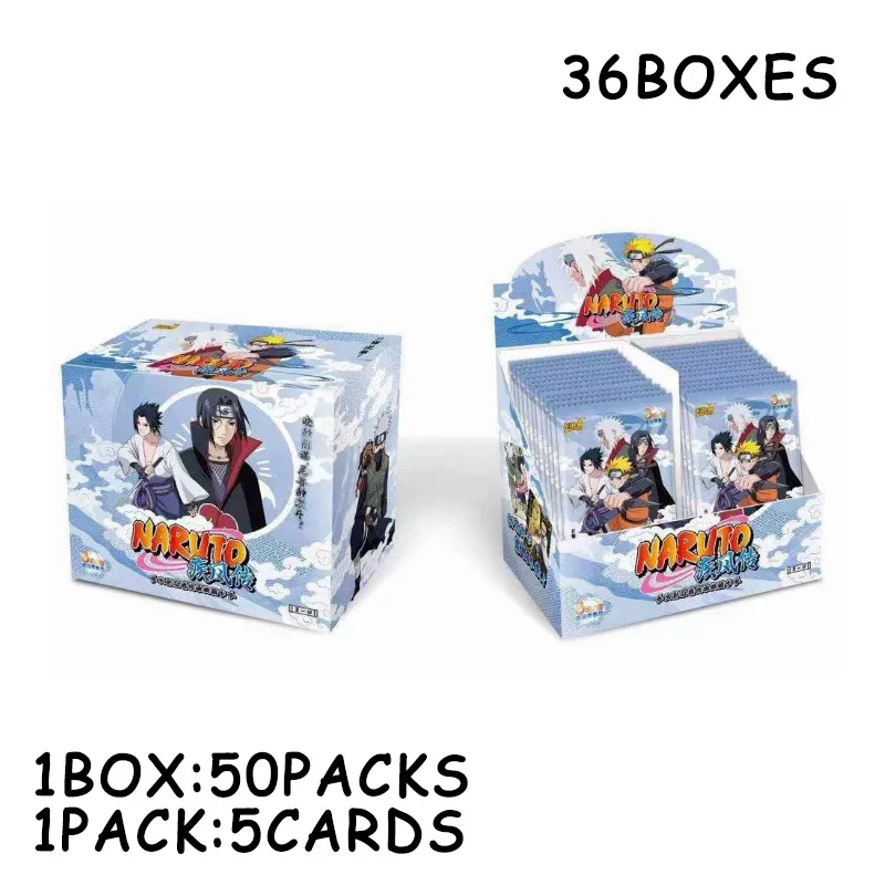 KAYOU Naruto Tier2.5 Wave1 Display 36 Booster Boxes 50 Packs