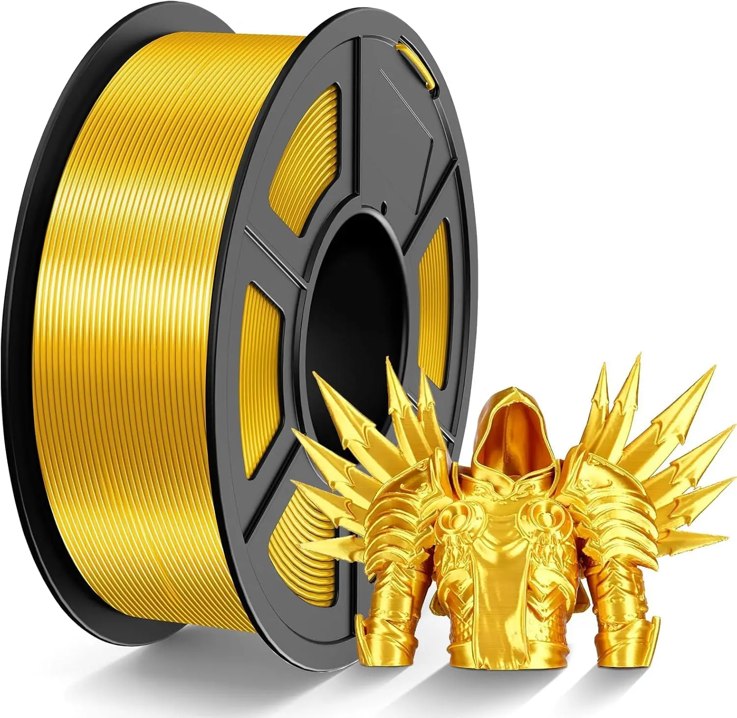 

Silk PLA Filament 1.75 mm 3D Printing Filament 250g Spool Shine Silky Shiny Metallic Silk gold,white,black,silver,green,red,blue