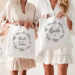 Bridesmaid Gift Bags Bridal Shower Gift Bachelorette Party Hand Bags Wedding Decoration Team Bride To Be Shoulder Bag Tote Bag