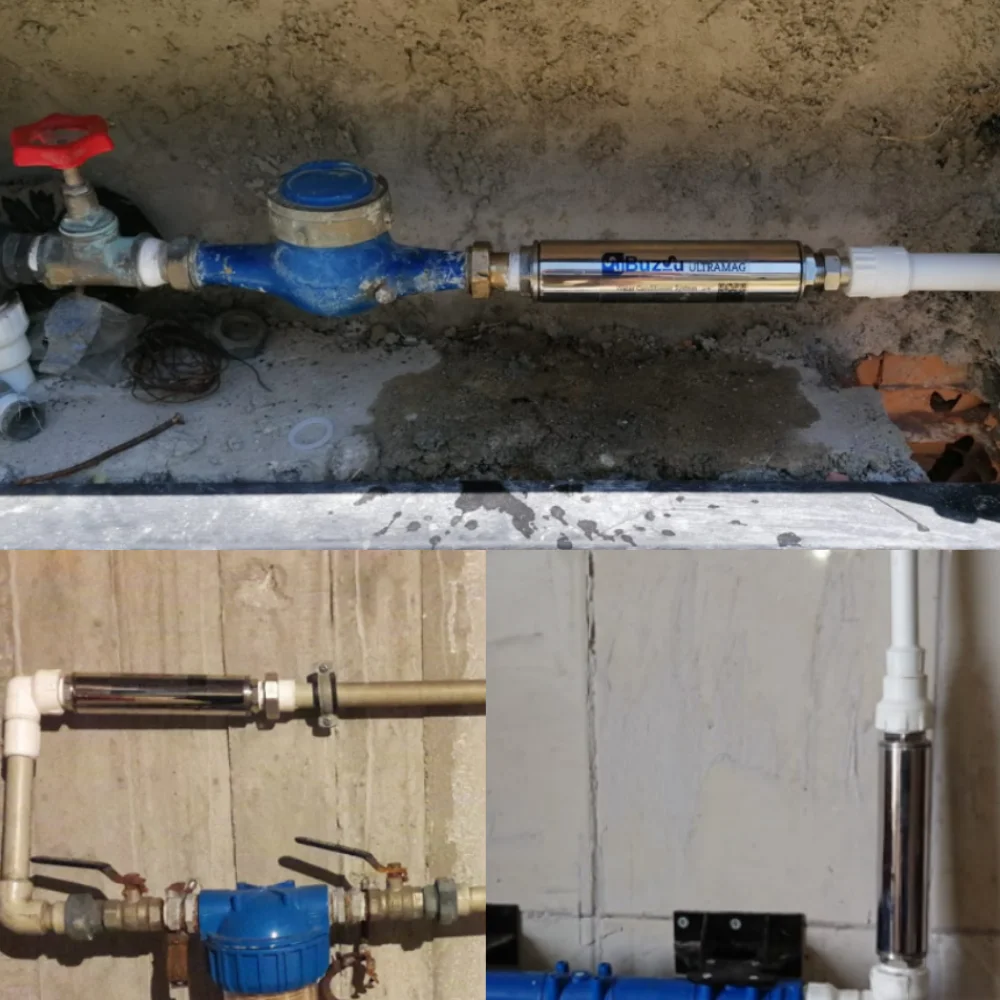 Ultramag Anti calcário removedor, água dura, amaciante prevenção escala, casa inteira