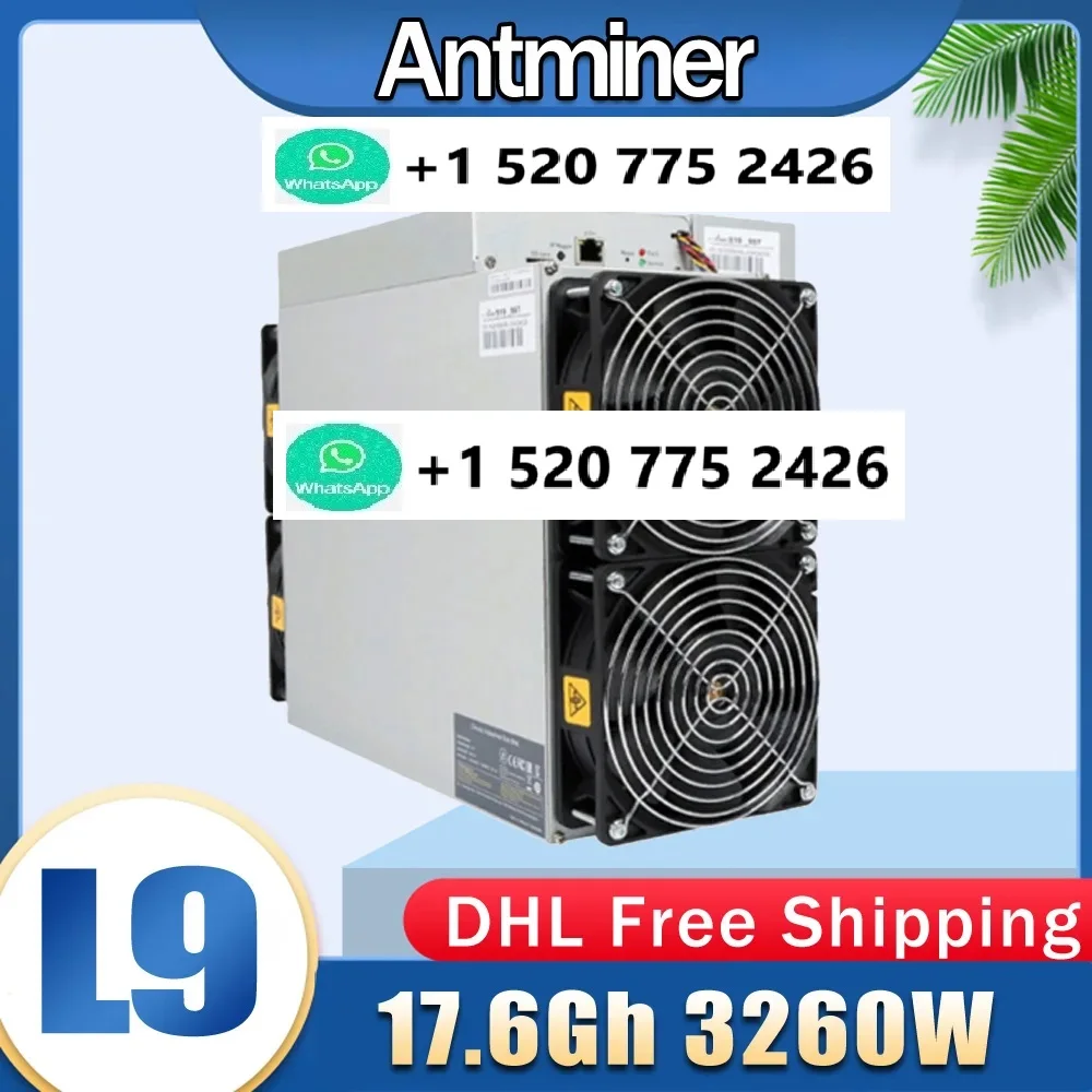 A1 buy 3 get 2 free NEW Bitmain   Antminer L9 (17Gh)