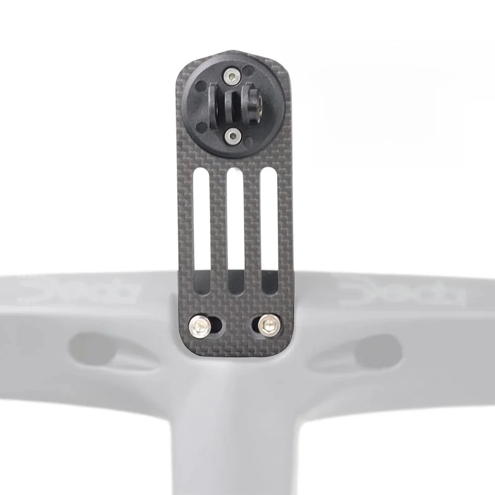 AliExpress NONE 3K Full Carbon Fiber Road Bicycle Computer Mount Holder For ALANERA Handlebar Bracket for Garmin Gopro hero 8 Lighter Holder