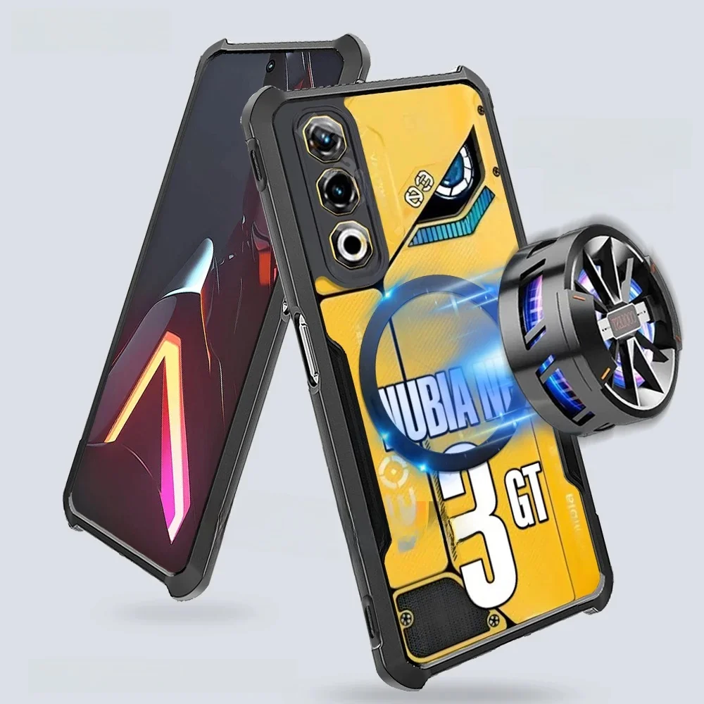 Tanpaile - Ultracienkie magnetyczne etui na ZTE Nubia Neo 3 GT, odporne na wstrząsy, z miękkiego TPU, przezroczyste, z bumperem, obudowa na telefon, funda — zdjęcie produktu 7