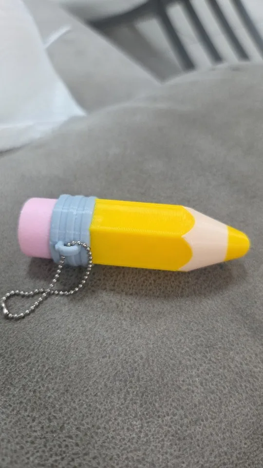 Calming Keychain Keys Finger Button Anti-stress Toys Pencil Game Controller UFO Funny Decompression Gifts for Children Adults photo review