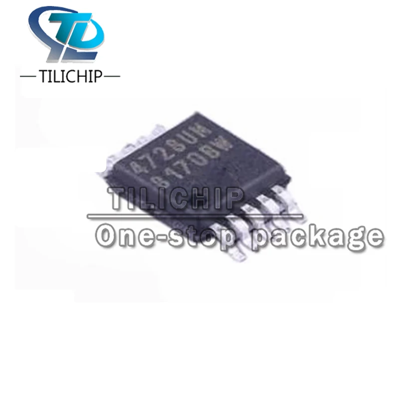 （5/10PCS) MCP4728-E/UN MCP4728-E MSOP-10 12-bit digital-to-analog conversion chip Brand new original