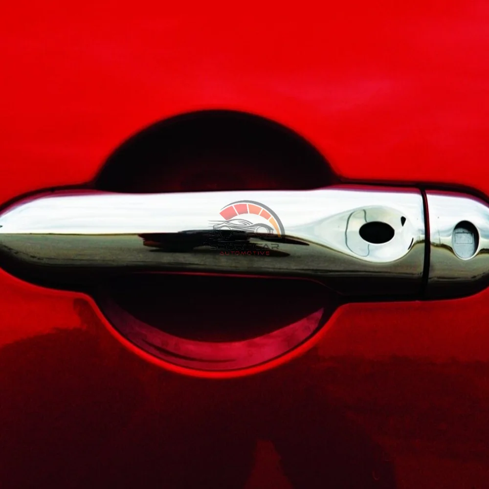 For Renault Clio 3 door handle handles covers plastic chrome accessories-Free Shipping