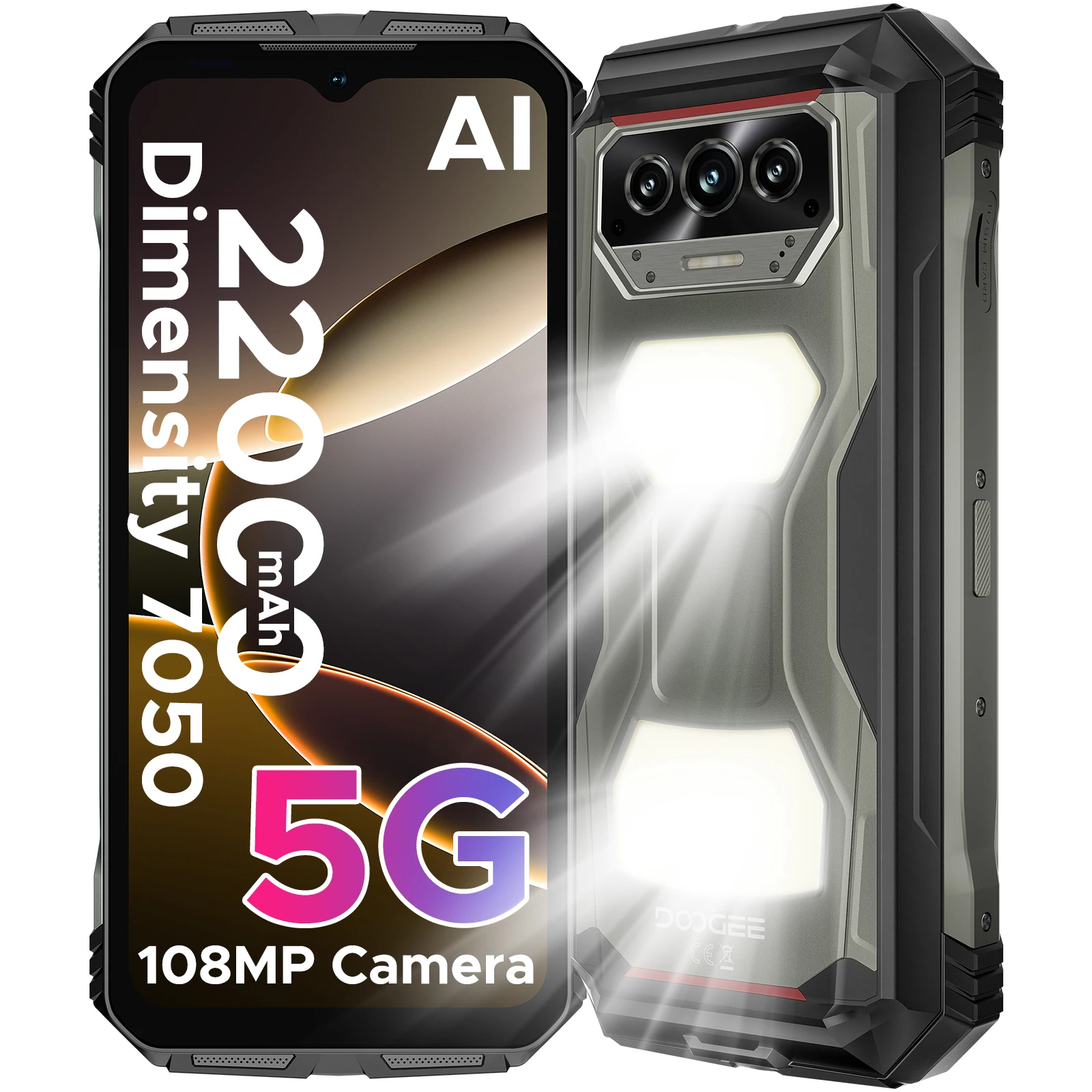 DOOGEE V Max S 5G téléphone robuste 6.58 DOOGEE V Max S 5G téléphone robuste 6.58