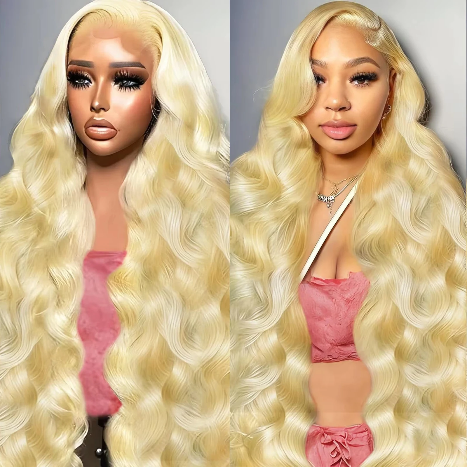 

Lakeisha 250 Density 613 HD 40 High Inch Body Wave 13x6 Lace Front Wigs Human Hair Honey Blonde 13x4 Lace Frontal Wig For Women