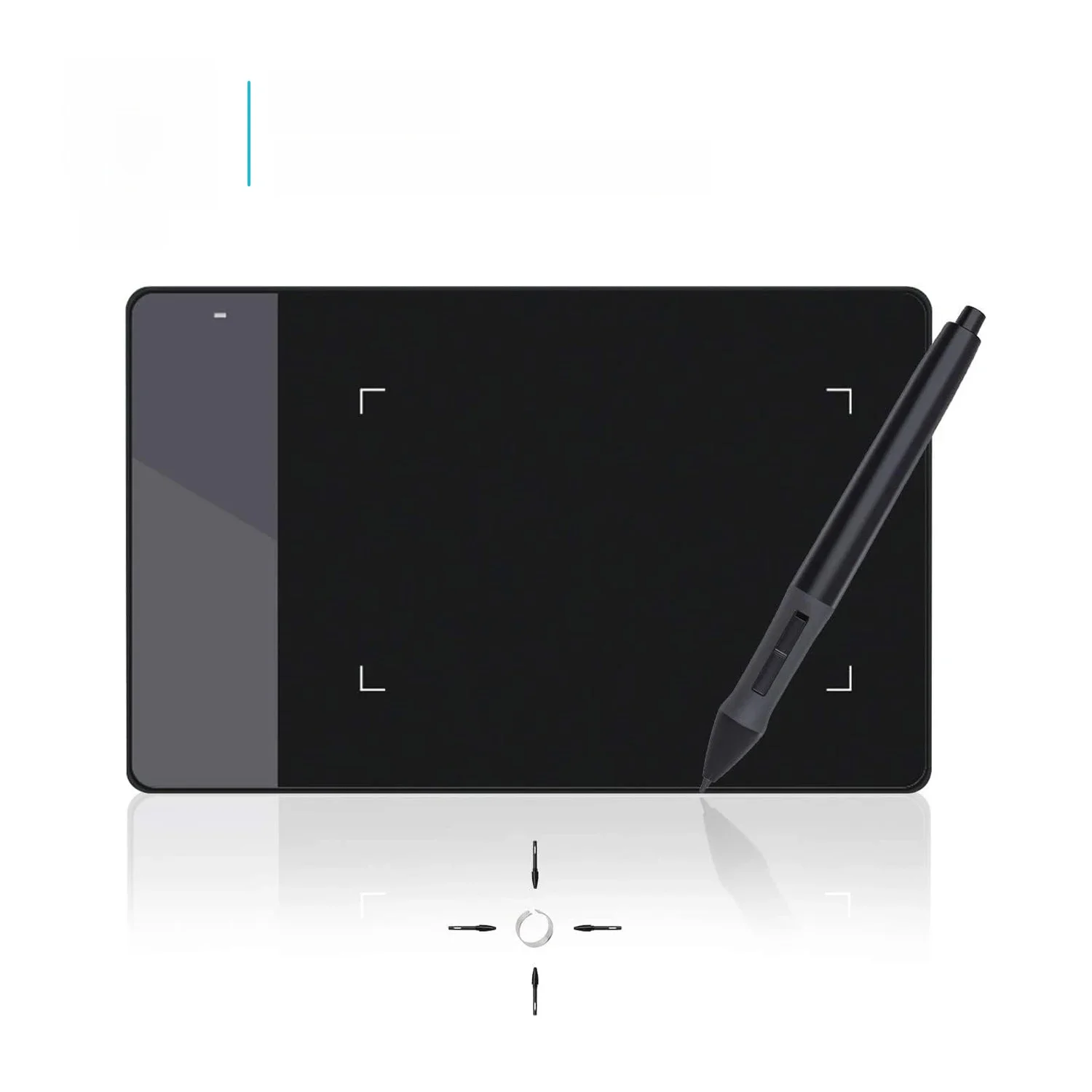 HUION OSU 420 4 "graficzne cyfrowe tabletki profesjonalne podpis rysunek tabletki pisma Tablet czarny 2048 poziomów 176x111mm — zdjęcie 2
