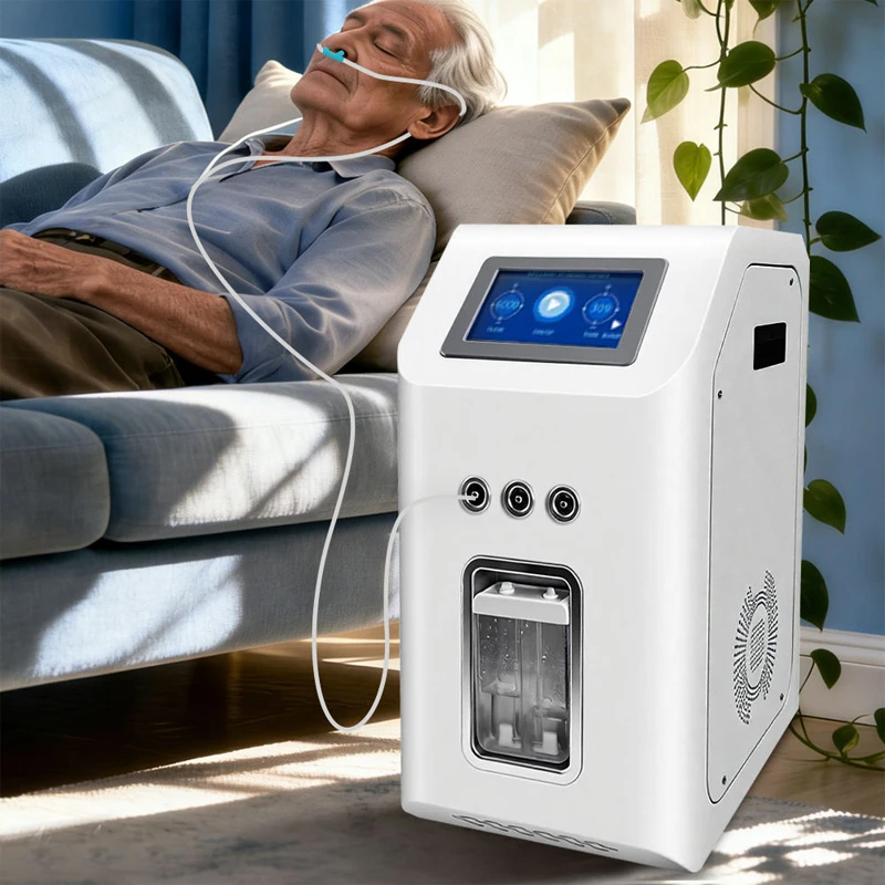 

Home Use Hydrogen Inhalation Machine 4500ML 6000ML Hydrogen Water Generator for Wellness 99.99% Purity Low Noise SPE/PEM Tech