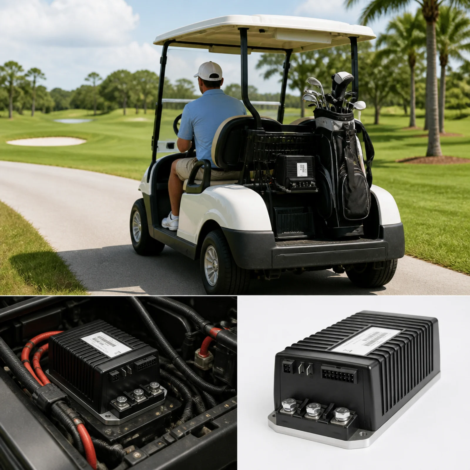 

Professional Golf Cart Speed Controller Replacement Part Easy Install Reliable Controller for Smooth Performance