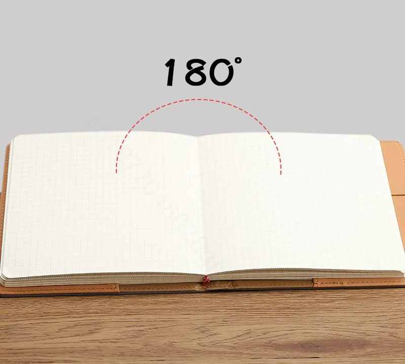 Quadratisches Notizbuch und Tagebuch Notizblock Tagebuch Agenda Planer ausgekleidet/Gitter/leeres Schreibpapier für Back to School Bürobedarf 150mm – Detail 16