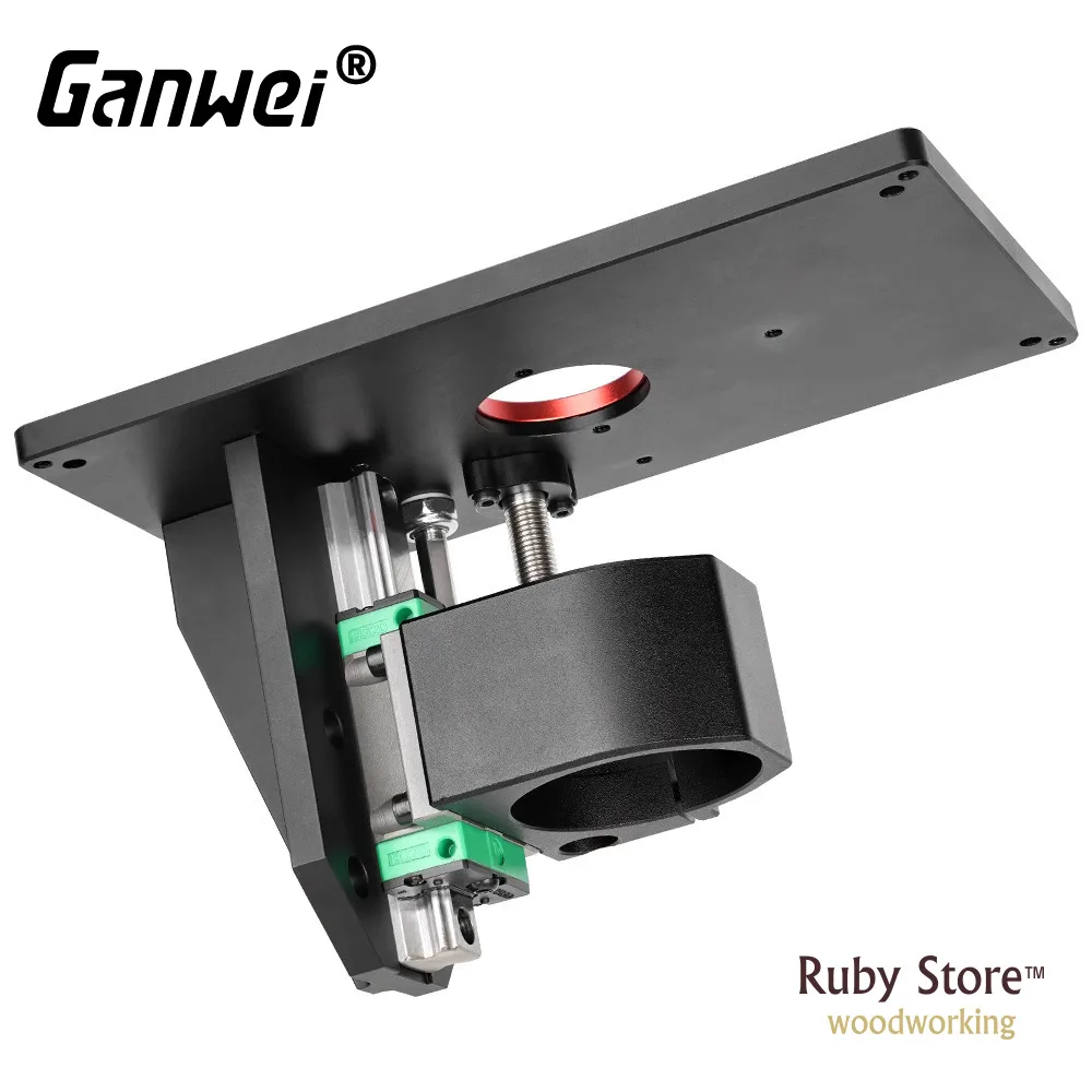 Ganwei Router Lift for 65mm Diameter Motors + Plate