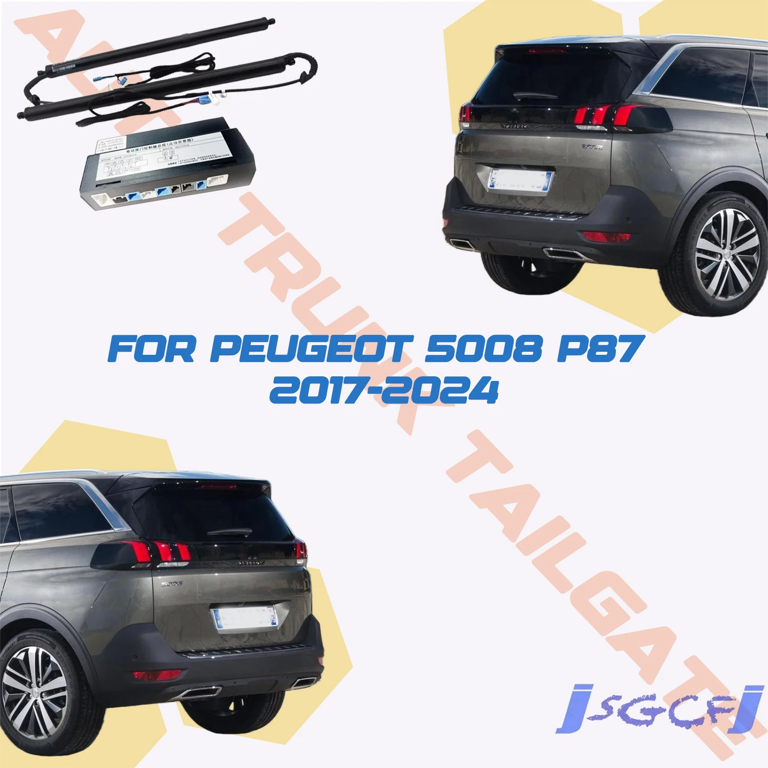 For Peugeot 5008 T87 2017-2024 Car Power Trunk Lift Electric Hatch Tailgate Tail Gate Strut Auto Rear Door Actuator