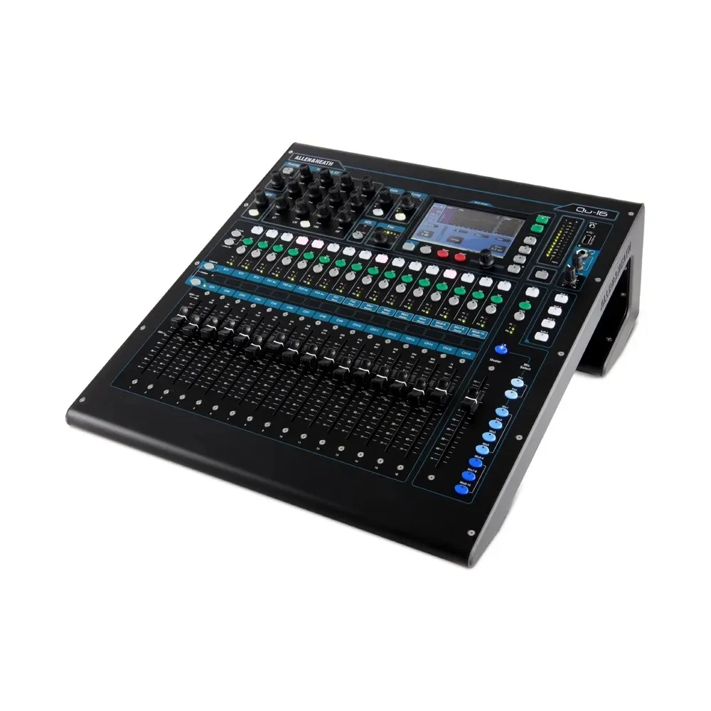 FRESH NEW OFFER Allen & Heath Qu 16 Digital Mixer Recorder Kit with Dust Cover & Decksaver