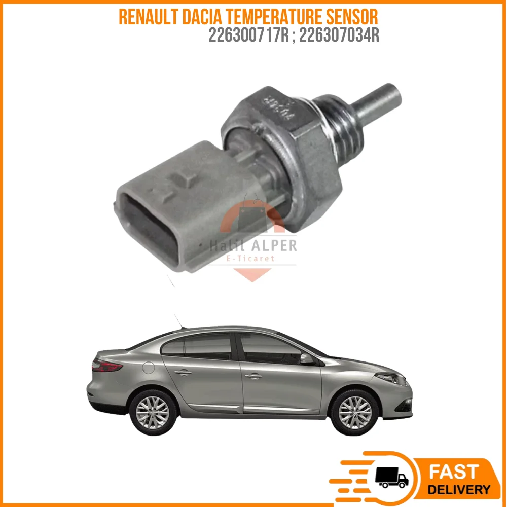 For Renault Megane III - Fluence - Clio - Dacia Logan I-II - Sandero I-II Temperature Sensor OEM 226300717R ; 226307034R