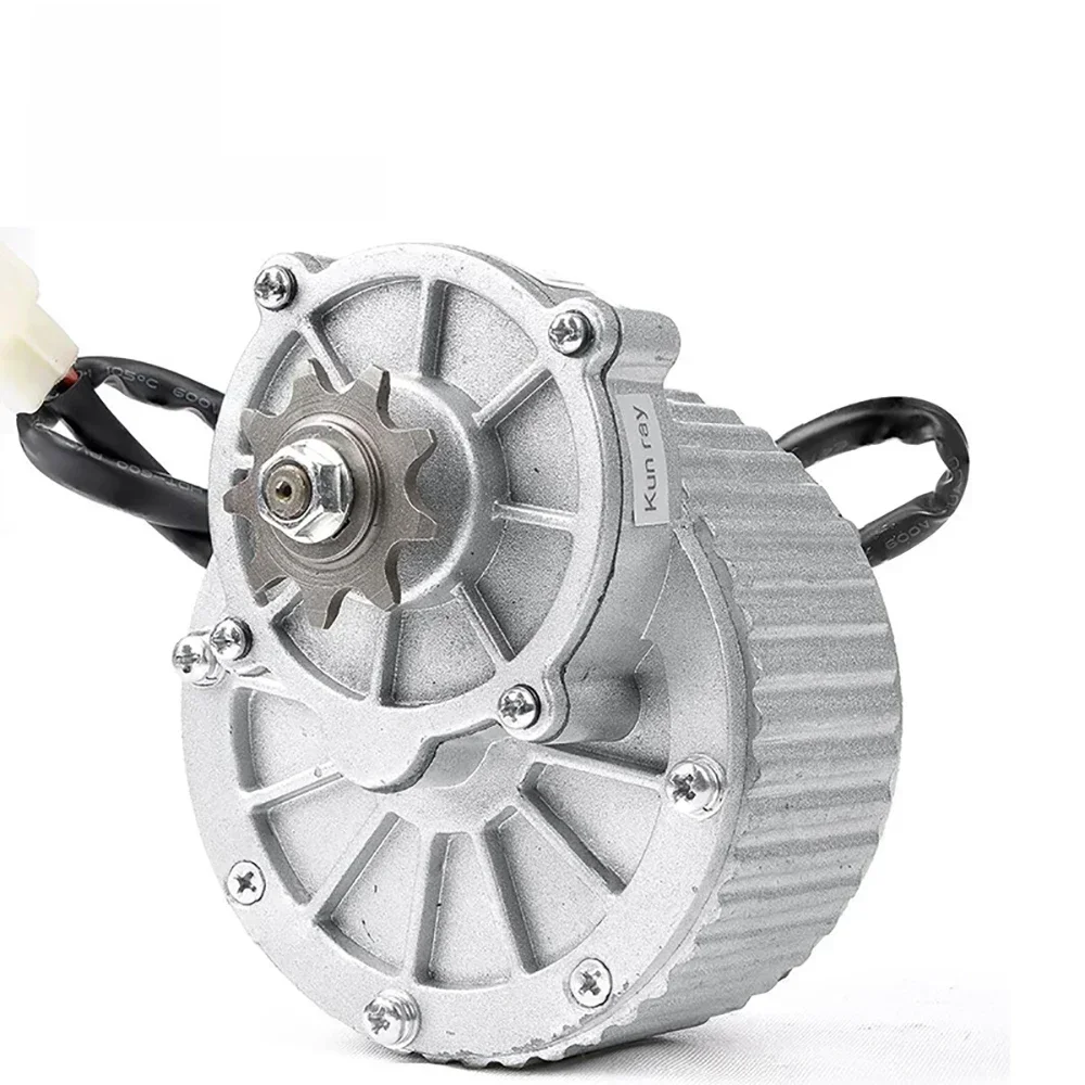 450W 24V/36V MY1018 przekładnia DC szczotkowany napęd elektryczny do roweru Ebike szczotkowany silnik prądu stałego E skuter części napęd elektryczny do roweru — zdjęcie 2