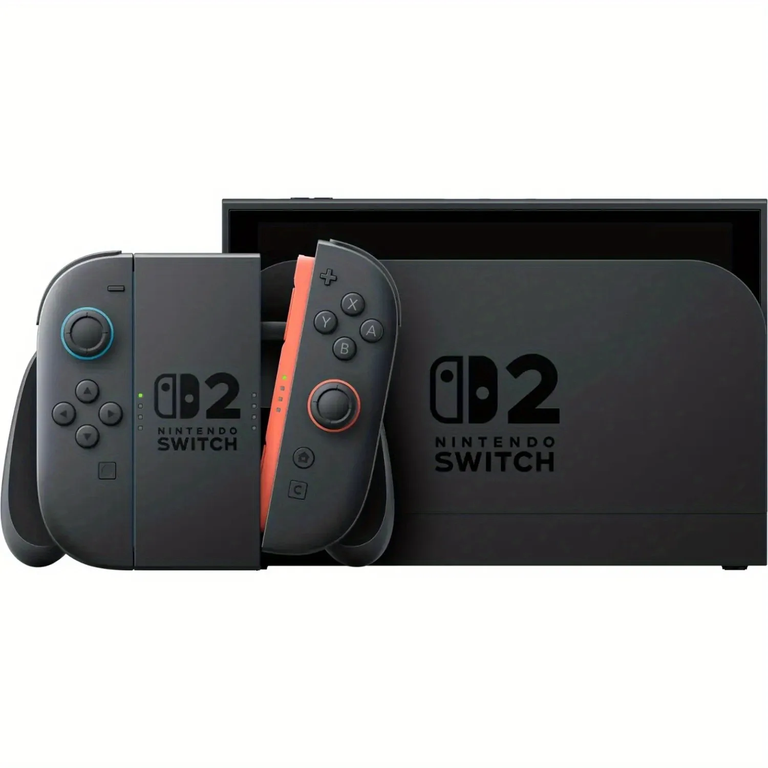 Nintendo Switch 2 Mario Kart World Bundle Console - HK Version with Charger US Plug Adapter
