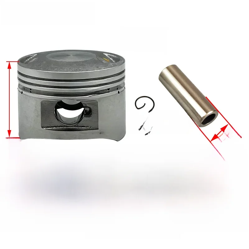 54MM 14MM Zestaw uszczelek pierścieni tłokowych 125CC 138CC 1P54FMI Lifan ZongShen Kaya Xmotos Apollo orion Loncin kids Dirt Pit Bikes Parts — zdjęcie 2