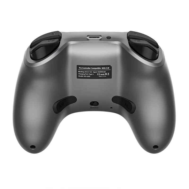Gamepad inalámbrico Bluetooth multifuncional RGB, soporte de vibración somatosensorial para NS Switch Pro,XBox,IOS,Windows,Android,TV,PC