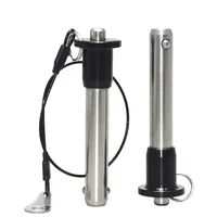 1 Uds Dia4/ 5/6/8/10/12/16 pines de bloqueo de bola autoblocante pasador de liberación rápida para barco pasadores tipo botón de bajo longitud 10mm a 100mm en stock