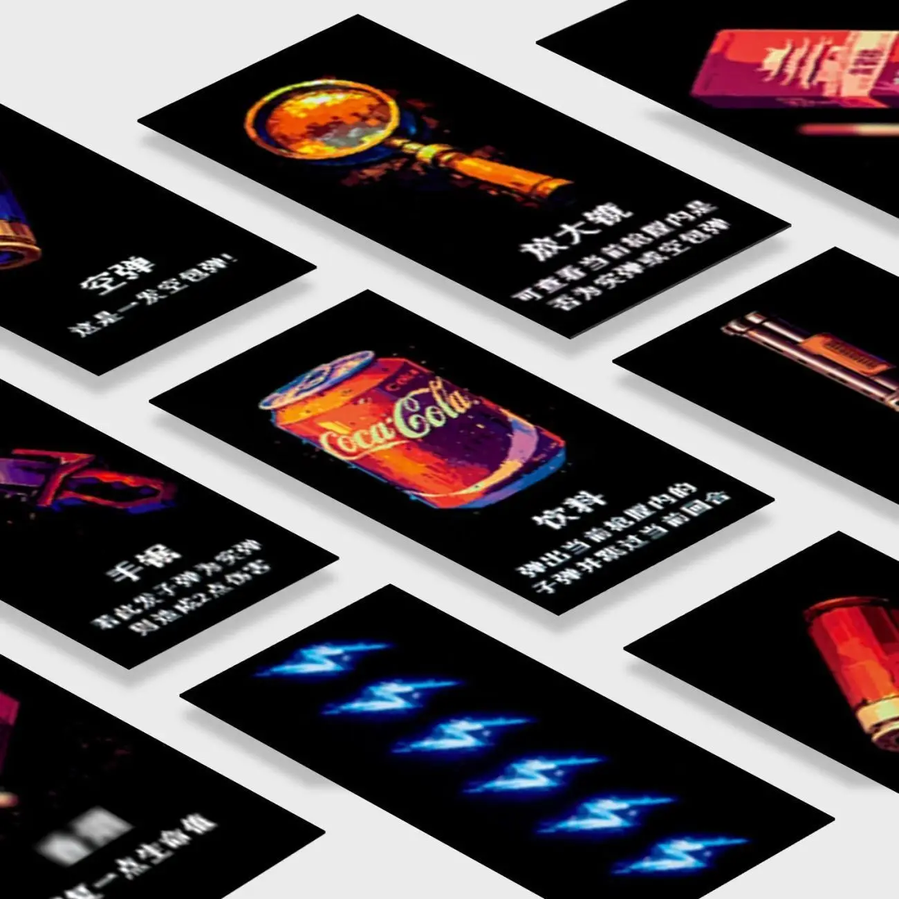 Devil Gambler Devil's Roulette Card Game Steam Inspired Base Expansion 2-4 Players Party Game - view 2