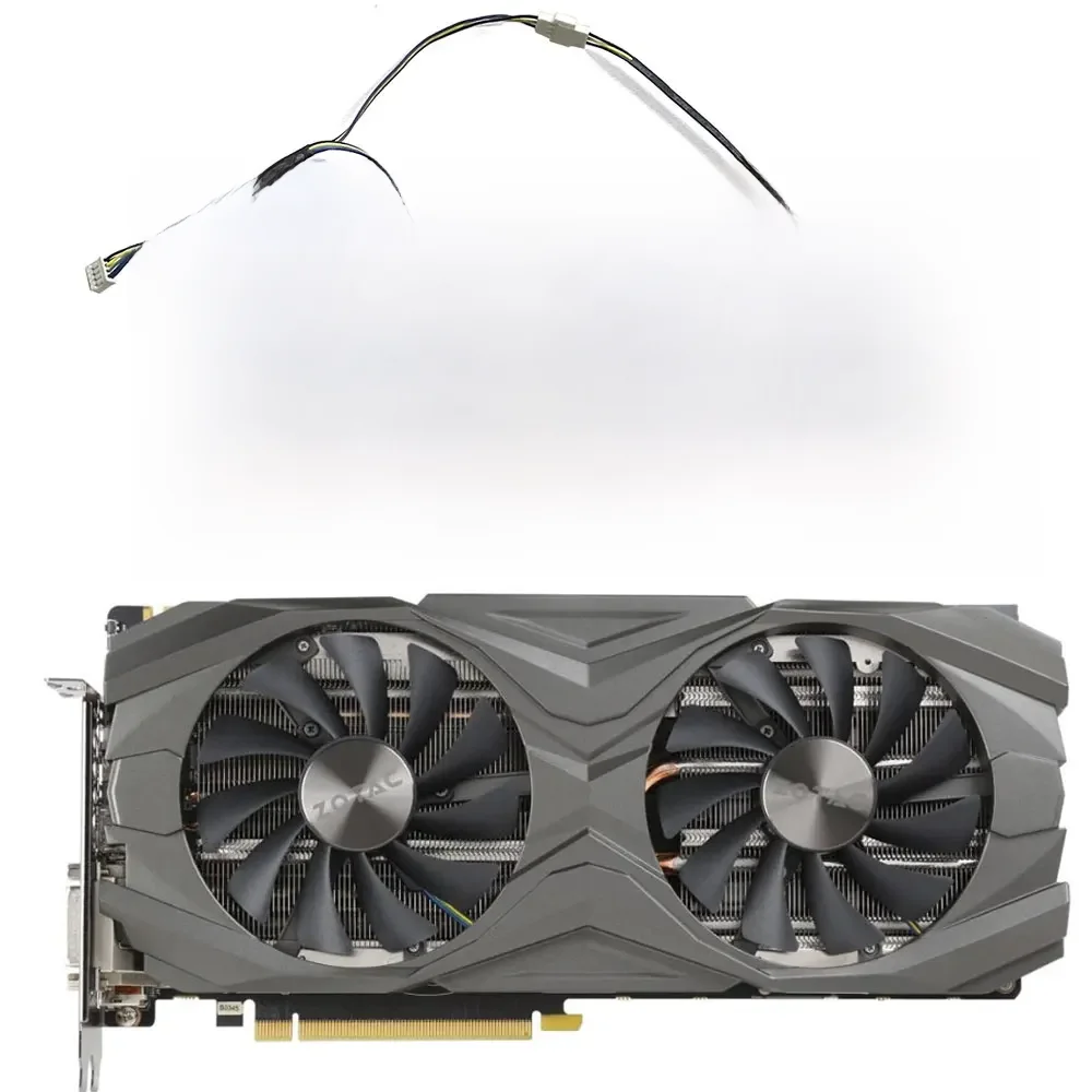 NOWY 1 ZESTAW 95MM GAA8S2U Wentylator GPU GTX 1080 Ti AMP Edition, Wentylator Chłodzący do Kart Graficznych Zotac GTX 1080Ti 1080 1070 1070Ti AMP Edition — zdjęcie produktu 7