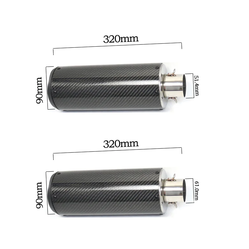 

Neutral 51Mm/60Mm Motorcycle Exhaust Pipe Motorcycle Exhaust Pipe Muffler Ar Model