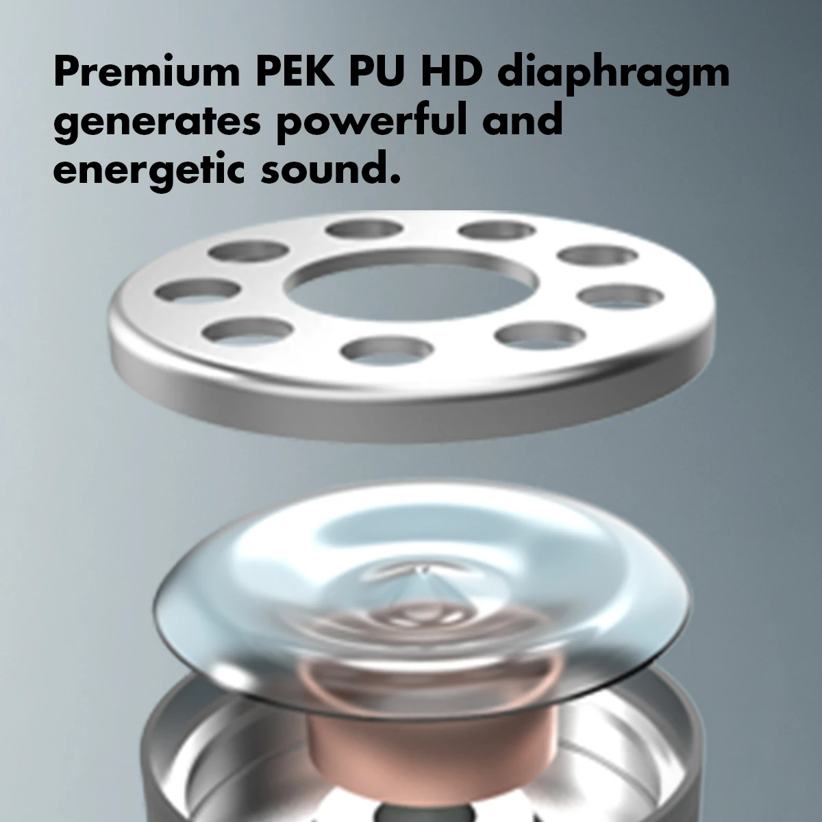 ROSESELSA Photon Pro 8mm HD Dynamic Driver In-ear Earphone HiFi Original Game Sound Earbuds