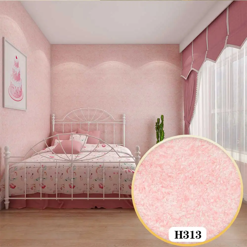 H313  Silk Plaster Liquid Wallpaper Wall Grace Coating Covering Paper