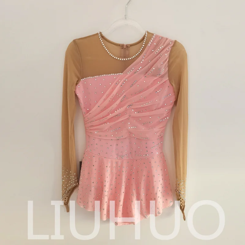 cute light pink hoco dresses Sparkly V Neck Sequin Cute Short Pink Homecoming Dresses 2018, CM510 –  SposaBridal main image 1