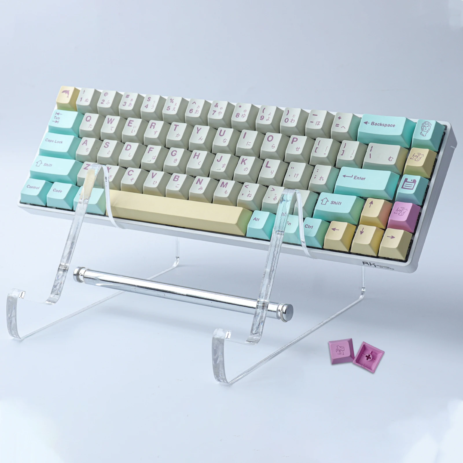 Imagem -03 - Gmk Analog Dreams Pbt Keycap Perfil Cereja Personalizado Dye-sub Teclado Mecânico 166 Teclas