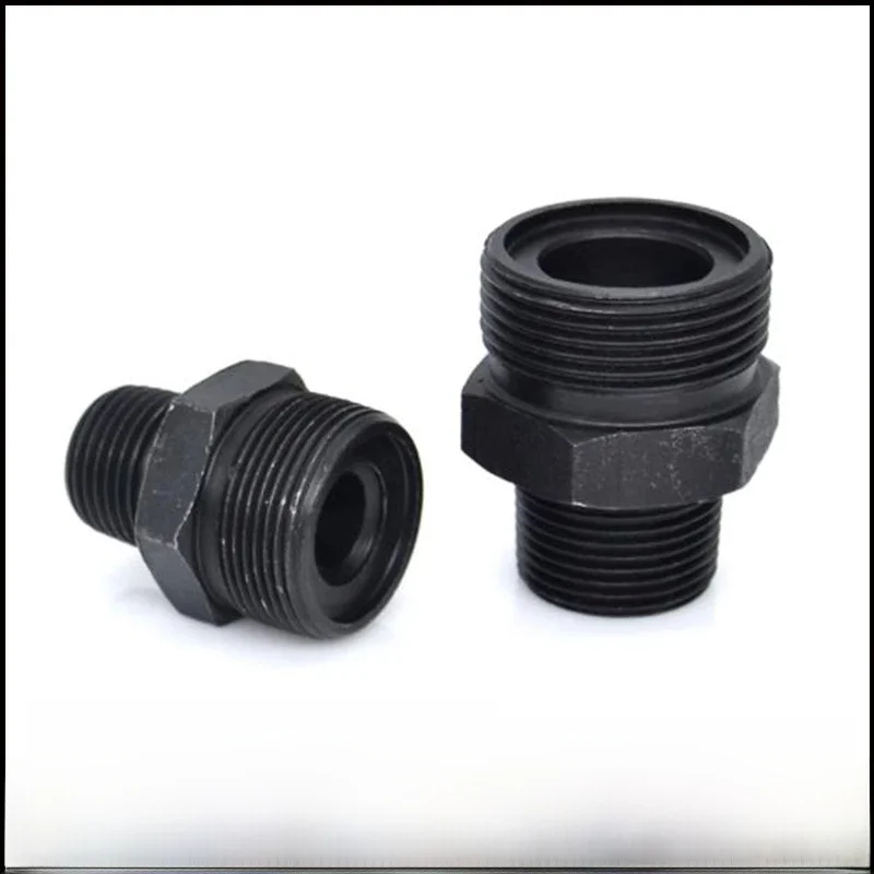 Wysokociśnieniowe złącza przewodów olejowych Gwint metryczny ze stali węglowej M14 M16 M18 M20 do BSP 1/8" 1/4" 3/8" 1/2" 3/4" 1" Złączki hydrauliczne — zdjęcie 2