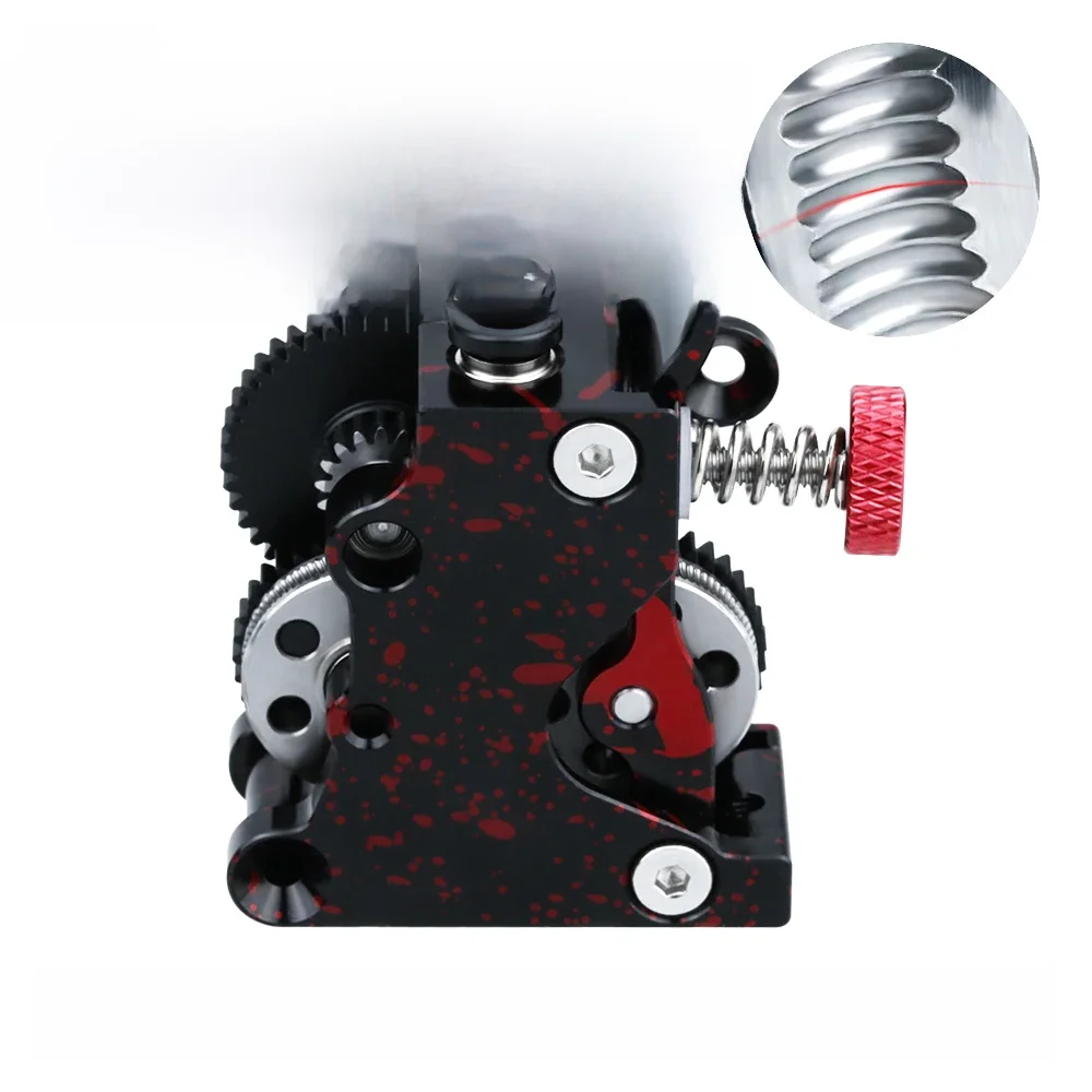 Akcesoria do drukarek 3D Haldis Wszystkie metalowe części aluminiowe Wysokiej jakości stal hartowana Ukośny ząb HGX 2.0 Wytłaczarka z przekładnią redukcyjną — zdjęcie produktu 7