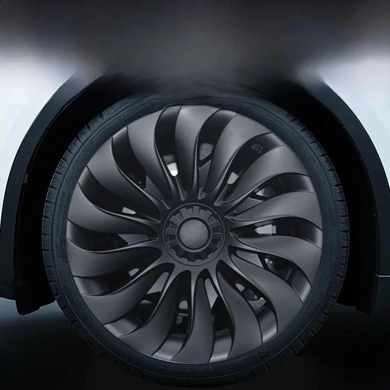 4 szt. kołpaków w stylu „Burza” na prawą i lewą stronę do Tesla Model 3 Highland 2023–2026 – 18 cali – akcesoria do kół — zdjęcie 2