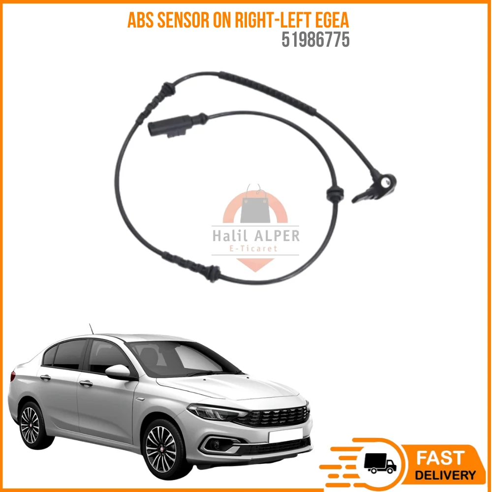 For ABS SENSOR ON RIGHT-LEFT EGEA OEM 51986775 SUPER QUALITY HIGH SATISFACTION AFFORDABLE PRICE FAST DELIVERY