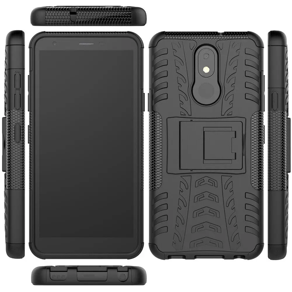 Shockproof Stand Rugged Case Cover For LG Aristo 4+Plus/Prime 2/Neon/Escape Plus/Journey LTE/Arena 2/Tribute Royal/K30 2019 X2