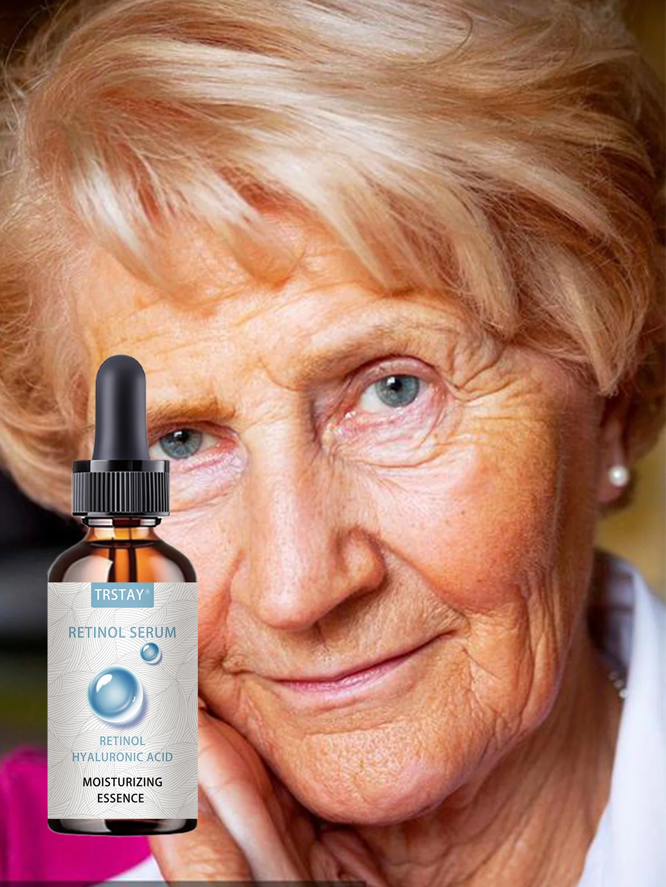 Facial Anti-Wrinkle Moisturizing Essence Liquid - With Plant Extracts, Hydrating and Moisturizing, Gentle and Non-Irritating, Su - Image 5