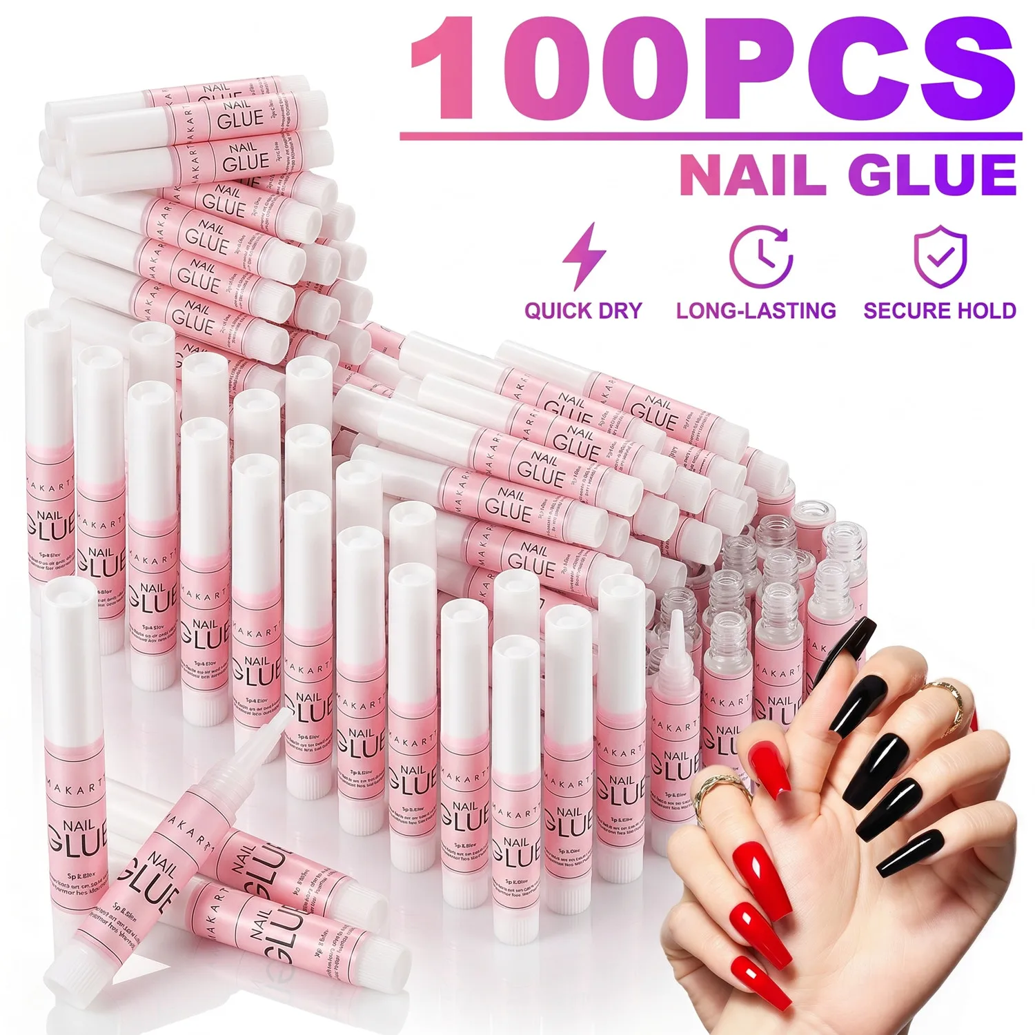 100pcs-nail-glue-for-press-ons-nails-super-strong-long-lasting-adhesive-fake-nail-tips-quick-air-dry-salon-manicure-diy-salon