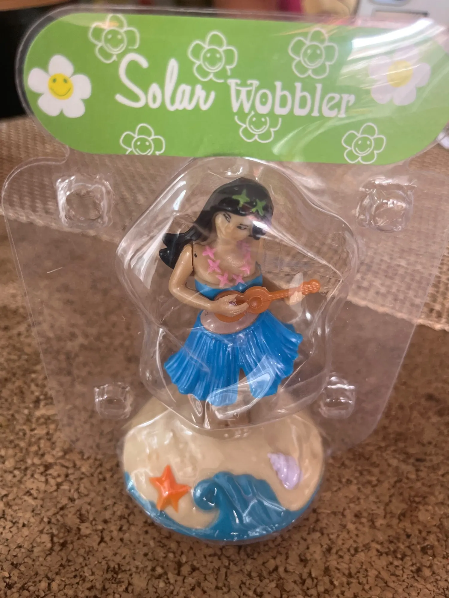 Car Solar Moving Head Ornament New Fashion Solar Powered Dancing Doll Girl Swinging Animated Bobble Dancer Toy Car Decoration photo review