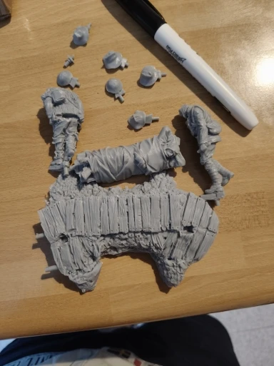 Buyer photo of this resin kit