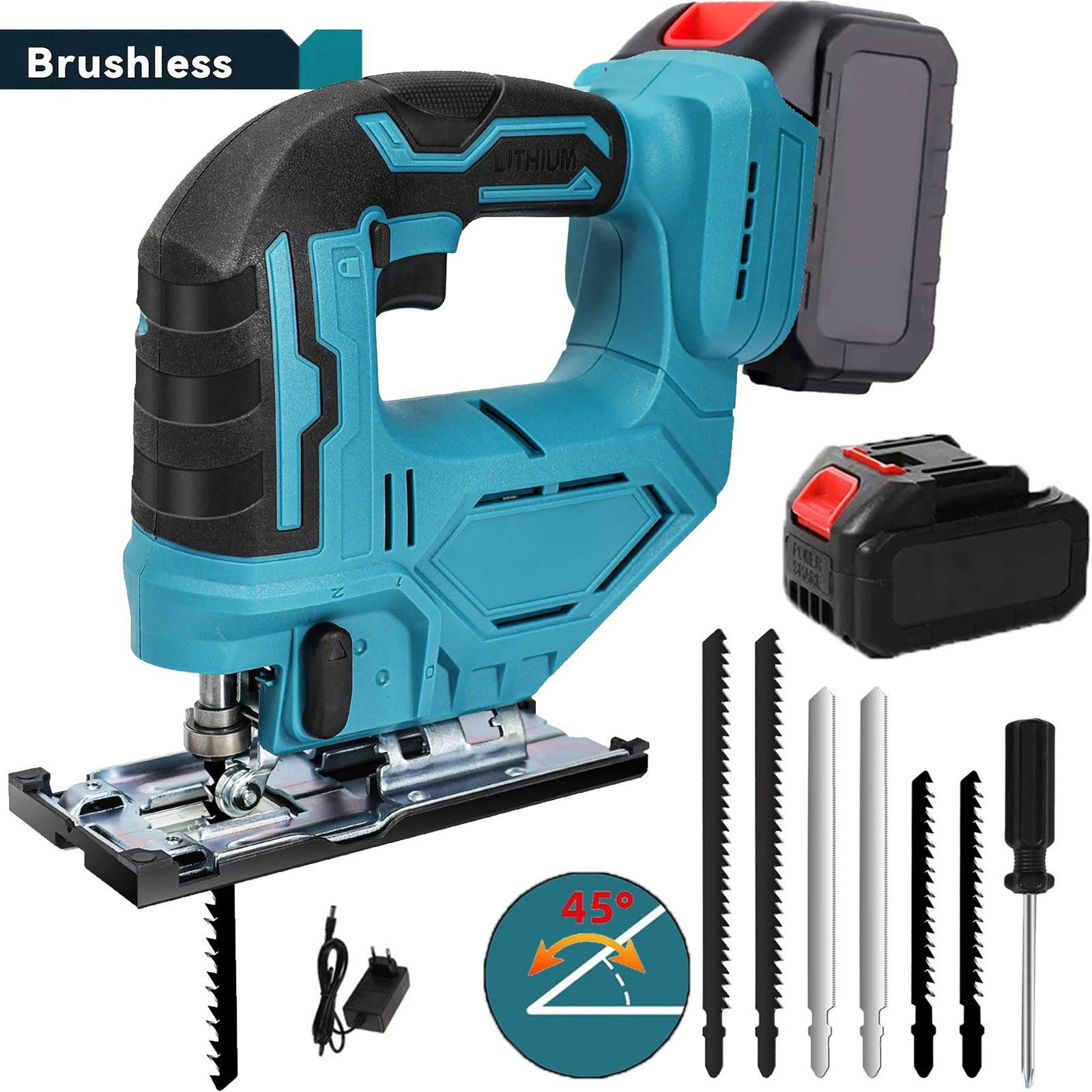 Makita – scie sauteuse filaire sans fil 750W, outils pour le travail du bois, Machines de découpe du bois, scie à main pour batterie 18V