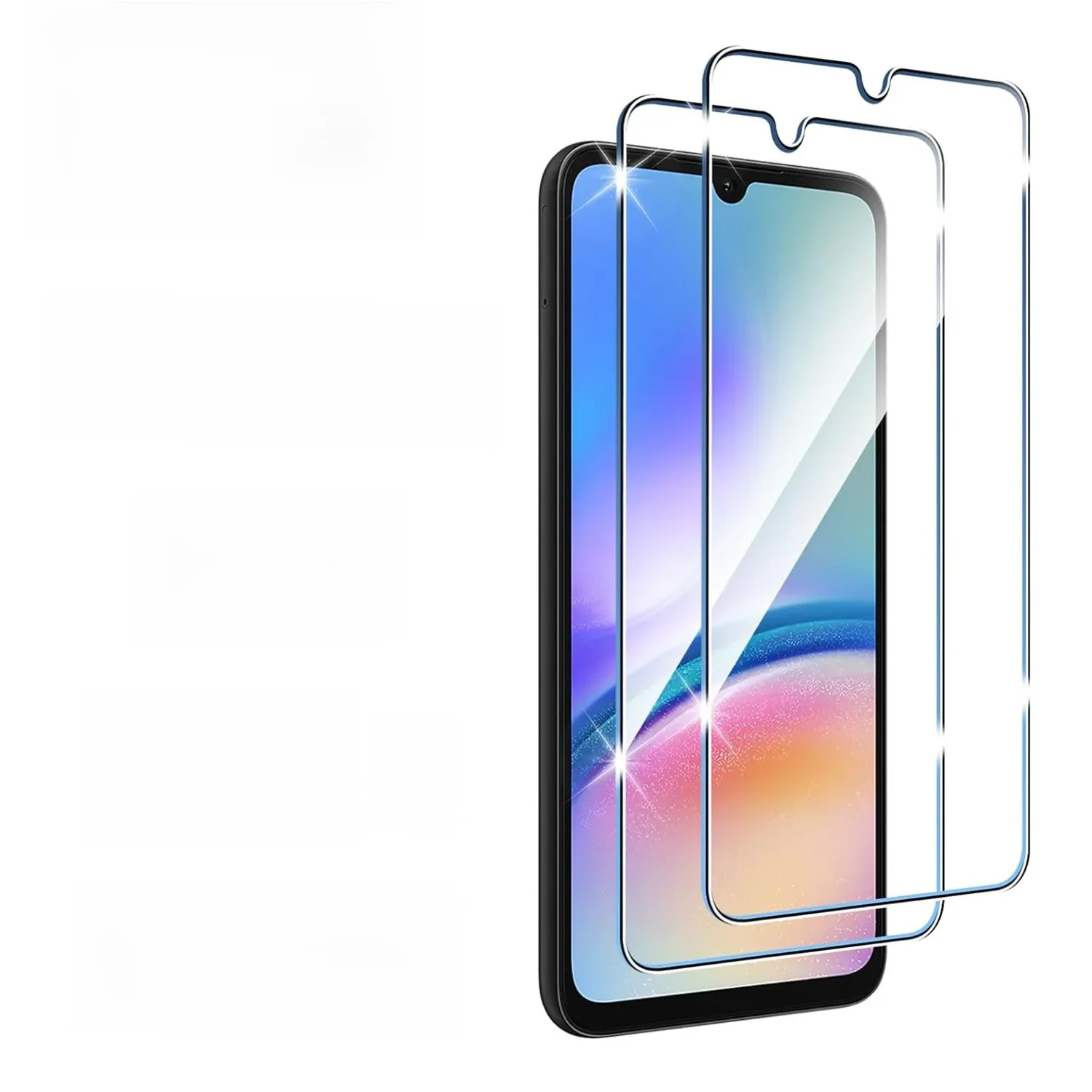 1/4 pièces de protection en verre trempé pour Samsung Galaxy A05 A05s protecteur d'écran