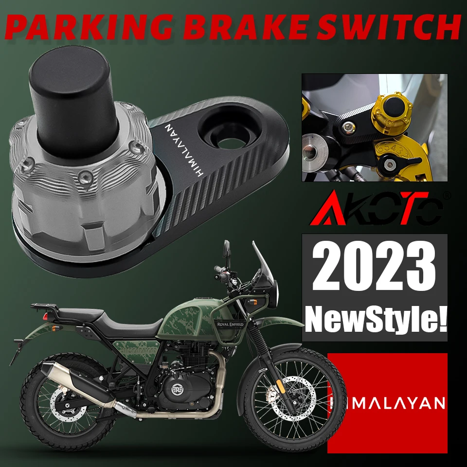 Parking Brake Switch For Royal Enfield Himalayan 400 410 411 650 BS6 Control Lock Clutch Ramp Braking Accessories