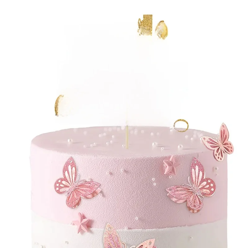 Décoration de gâteau mon première communion en espagnol, utilisée pour la décoration de la bénédiction de dieu, décoration de gâteau d'anniversaire, 1 pièce