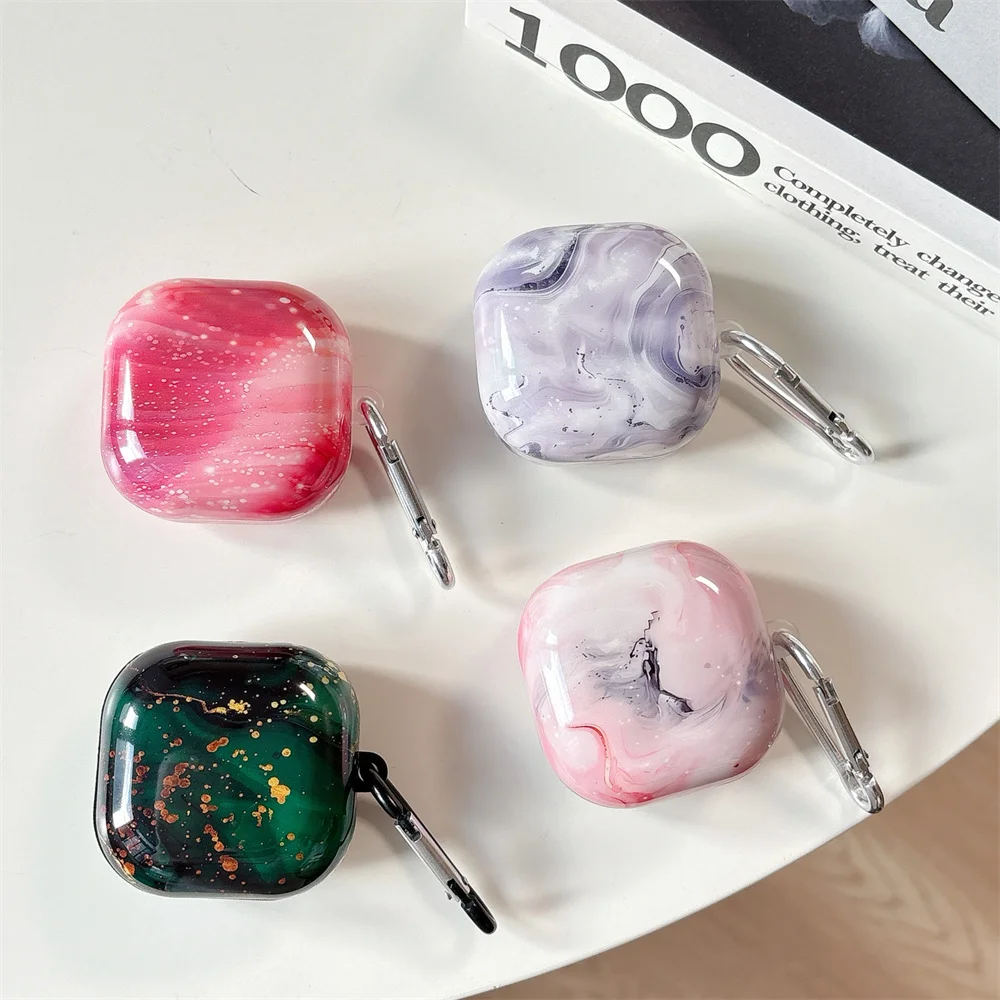 

Marble patterned headphone cover suitable for Samsung Buds3/3pro headphone cover IMD soft shell all inclusive