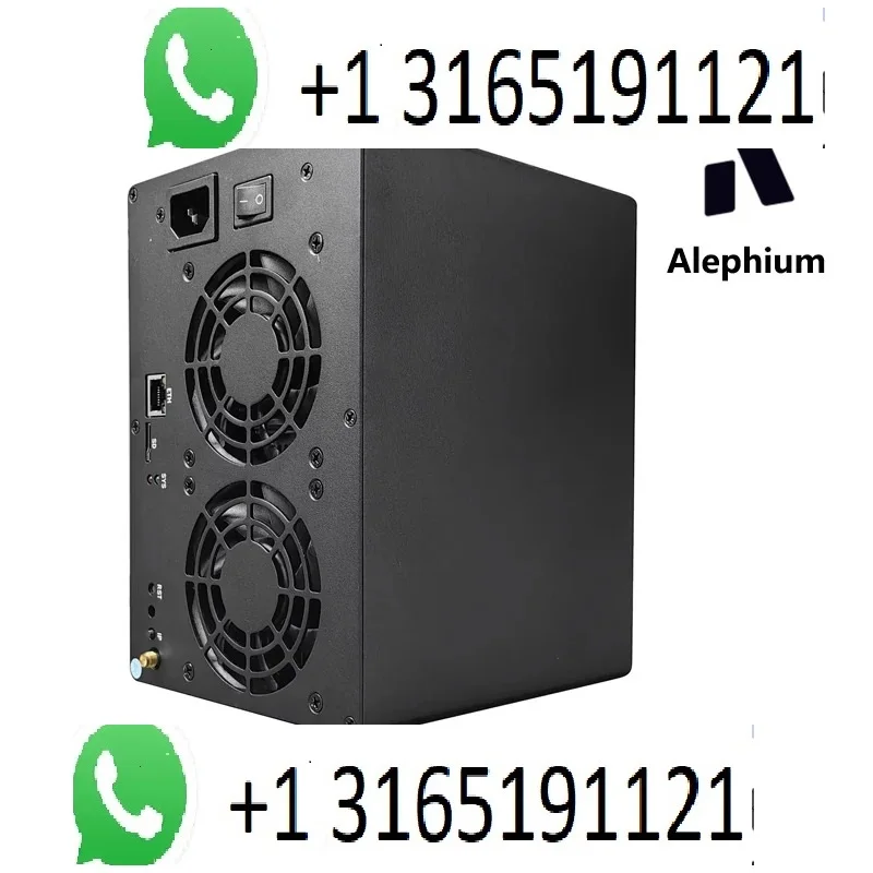 

S. Новый Goldshell AL Box 2 Plus 1TH/s 480 Вт ALPH Майнер ALEPHIUM с блоком питания Goldshell AL BOX II+ Майнер ALPH Goldshell ALPH Min